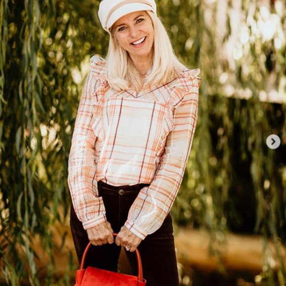 Anthroplogie Polly Ruffled Peasant Blouse 3x new with tag - Picture 2 of 10